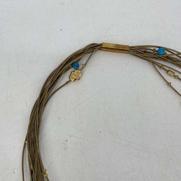 Vintage multi strand Navajo Charm Necklace - Picture 4 of 8